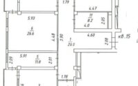 Продажа 4-комнатной квартиры, 155 м² в Алматы