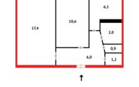 Продажа 2-комнатной квартиры, 44 м² в Караганде - фото 10