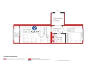 Продажа 2-комнатной квартиры, 41.57 м² в Астане - фото 5