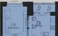 Продажа 1-комнатной квартиры, 39.7 м² в Астане