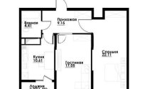 Продажа 2-комнатной квартиры, 64.73 м² в Алматы