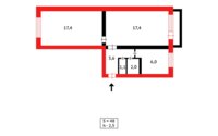 Продажа 2-комнатной квартиры, 47 м² в Абае - фото 3