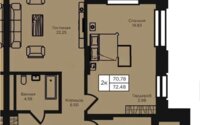 Продажа 3-комнатной квартиры, 73 м² в Астане - фото 4