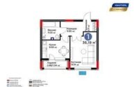 Продажа 1-комнатной квартиры, 36.19 м² в Астане - фото 5