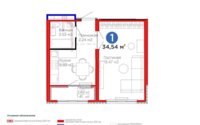 Продажа 1-комнатной квартиры, 34.5 м² в Астане - фото 4