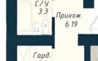Продажа 1-комнатной квартиры, 41 м² в Астане
