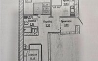 Продажа 2-комнатной квартиры, 62.01 м² в Астане