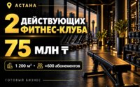 Продажа бизнеса, 1200 м² в Астане