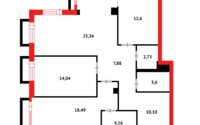 Продажа 3-комнатной квартиры, 107 м² в Караганде - фото 21