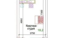 Продажа 1-комнатной квартиры, 31 м² в Алматы - фото 2