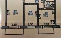 Продажа 2-комнатной квартиры, 50 м² в Алматы