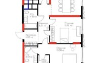 Продажа 3-комнатной квартиры, 95.5 м² в Астане