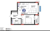 Продажа 2-комнатной квартиры, 48 м² в Астане - фото 3