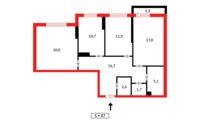 Продажа 3-комнатной квартиры, 87 м² в Астане - фото 14
