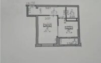 Продажа 2-комнатной квартиры, 45.4 м² в Алматы