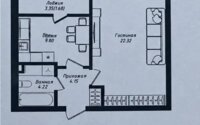Продажа 1-комнатной квартиры, 44 м² в Астане - фото 5