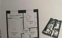 Продажа 1-комнатной квартиры, 40 м² в Астане