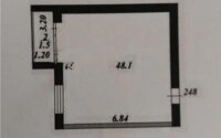 Продажа 1-комнатной квартиры, 49 м² в Караганде