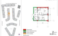 Продажа 2-комнатной квартиры, 55.5 м² в Алматы