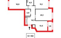 Продажа 3-комнатной квартиры, 92 м² в Астане - фото 2