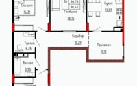 Продажа 3-комнатной квартиры, 90 м² в Астане - фото 2