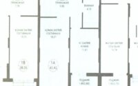 Продажа 1-комнатной квартиры, 45.42 м² в Астане