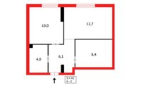 Продажа 2-комнатной квартиры, 41.2 м² в Астане - фото 12