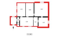 Продажа 4-комнатного дома, 100 м² в Караганде