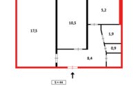 Продажа 2-комнатной квартиры, 45 м² в Темиртау - фото 14