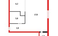 Продажа 1-комнатной квартиры, 31 м² в Караганде - фото 11