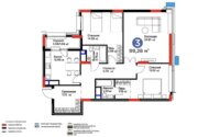 Продажа 3-комнатной квартиры, 99.29 м² в Астане
