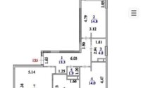 Продажа 3-комнатной квартиры, 87.5 м² в Астане - фото 4