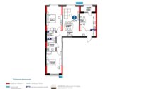 Продажа 3-комнатной квартиры, 95.2 м² в Астане