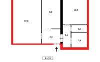 Продажа 2-комнатной квартиры, 53 м² в Караганде - фото 15