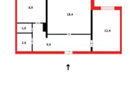 Продажа 2-комнатной квартиры, 54 м² в Караганде - фото 22