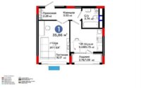 Продажа 1-комнатной квартиры, 36 м² в Астане - фото 3