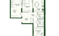 Продажа 3-комнатной квартиры, 91.5 м² в Астане