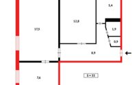 Продажа 3-комнатной квартиры, 55 м² в Темиртау - фото 12