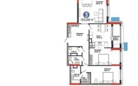 Продажа 3-комнатной квартиры, 122.68 м² в Астане