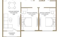 Продажа 3-комнатной квартиры, 78.1 м² в Алматы