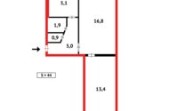 Продажа 2-комнатной квартиры, 44 м² в Темиртау - фото 13