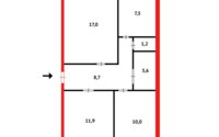 Продажа 3-комнатной квартиры, 62 м² в Караганде - фото 16