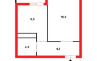Продажа 1-комнатной квартиры, 36.71 м² в Астане - фото 2