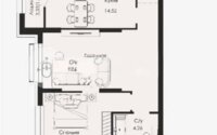 Продажа 2-комнатной квартиры, 62.8 м² в Алматы