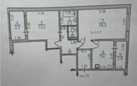 Продажа 2-комнатной квартиры, 60 м² в Алматы