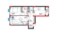 Продажа 3-комнатной квартиры, 76.52 м² в Астане - фото 3