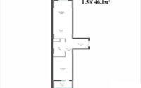 Продажа 2-комнатной квартиры, 46.1 м² в Астане - фото 4