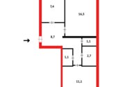 Продажа 2-комнатной квартиры, 50 м² в Караганде - фото 16