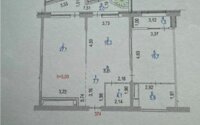 Продажа 2-комнатной квартиры, 80.3 м² в Алматы