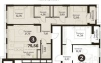 Продажа 1-комнатной квартиры, 41 м² в Астане - фото 13